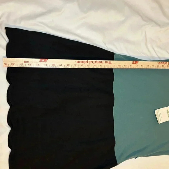 2/$30 Skunkfunk Anixe Size 4 Dress Long Sleeve Black Green Grunge Punk - Picture 9 of 16